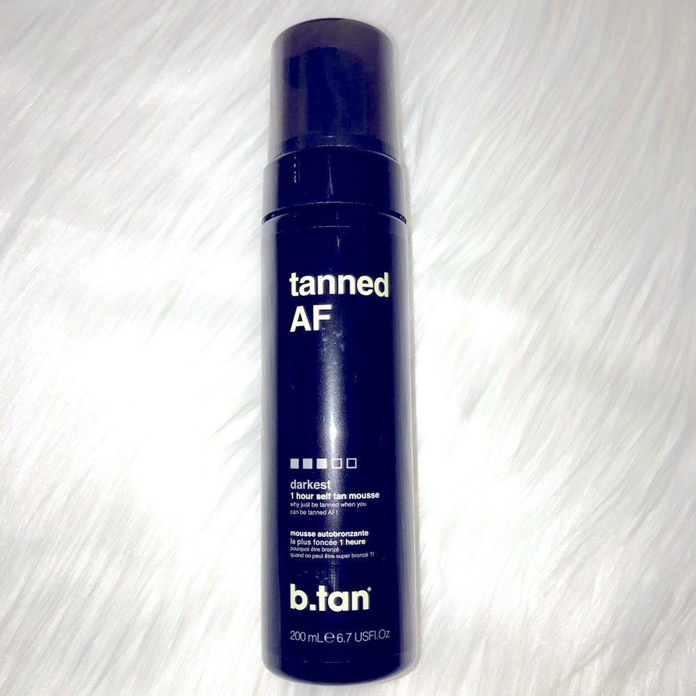 B.Tan Tanned AF Self Tan Mousse